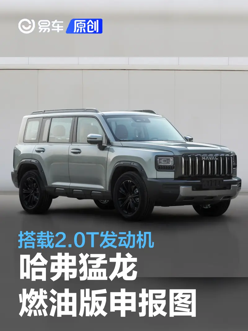 哈弗猛龍燃油版申報圖 搭載2.0T發動機